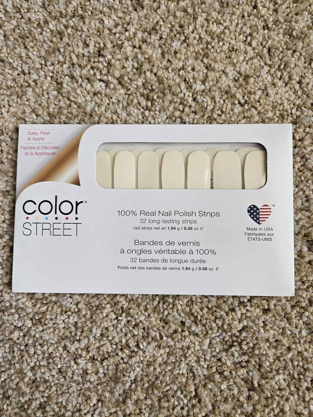 Color Street Real Nail Polish Strips - Clear As Day